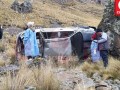 Huancavelica: comerciante y conductor volvían de fiesta y mueren en abismo