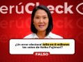 Es falso que los JEE hayan rectificado 6 millones de votos