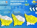 Alertan sobre presencia de lluvias moderadas y tormentas eléctricas hasta el 11 de diciembre 
