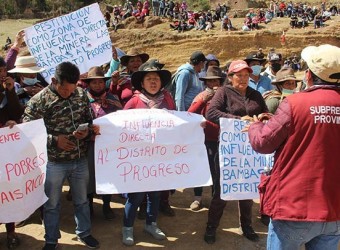 Dirigentes de Cotabambas y del distrito de Progreso no participarán en convocatoria de Baltazar Lantarón para el miércoles 26 enero