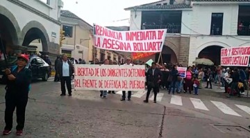 Ayacucho: anuncian paro indefinido para la primera semana de febrero