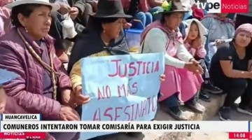 Huancavelica: asesinan a trabajador municipal para robarle celular