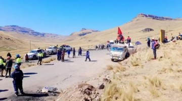 Cusco: mineros de Chumbivilcas bloquean el Corredor Vial Sur en medio de reclamos por formalización
