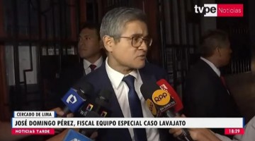José Domingo Pérez pide a Fiscalía adoptar medidas para brindarle protección ordenada por la CIDH