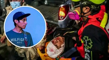 Aparece video de brutal represión policial que dejó en coma a manifestante Luis Reyes