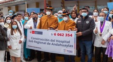 Mecida al descubierto: reinicio de paralizada obra del Hospital de Andahuaylas será en enero del 2023